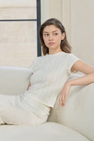 Manito Sweet Garden women's knit T-shirt featuring a soft fabric and casual fit, perfect for everyday tops.