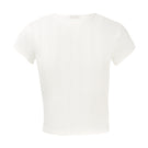 Sweet Garden women's knit T-shirt by MANITO, featuring a casual fit with soft fabric and stylish design, perfect for everyday wear.