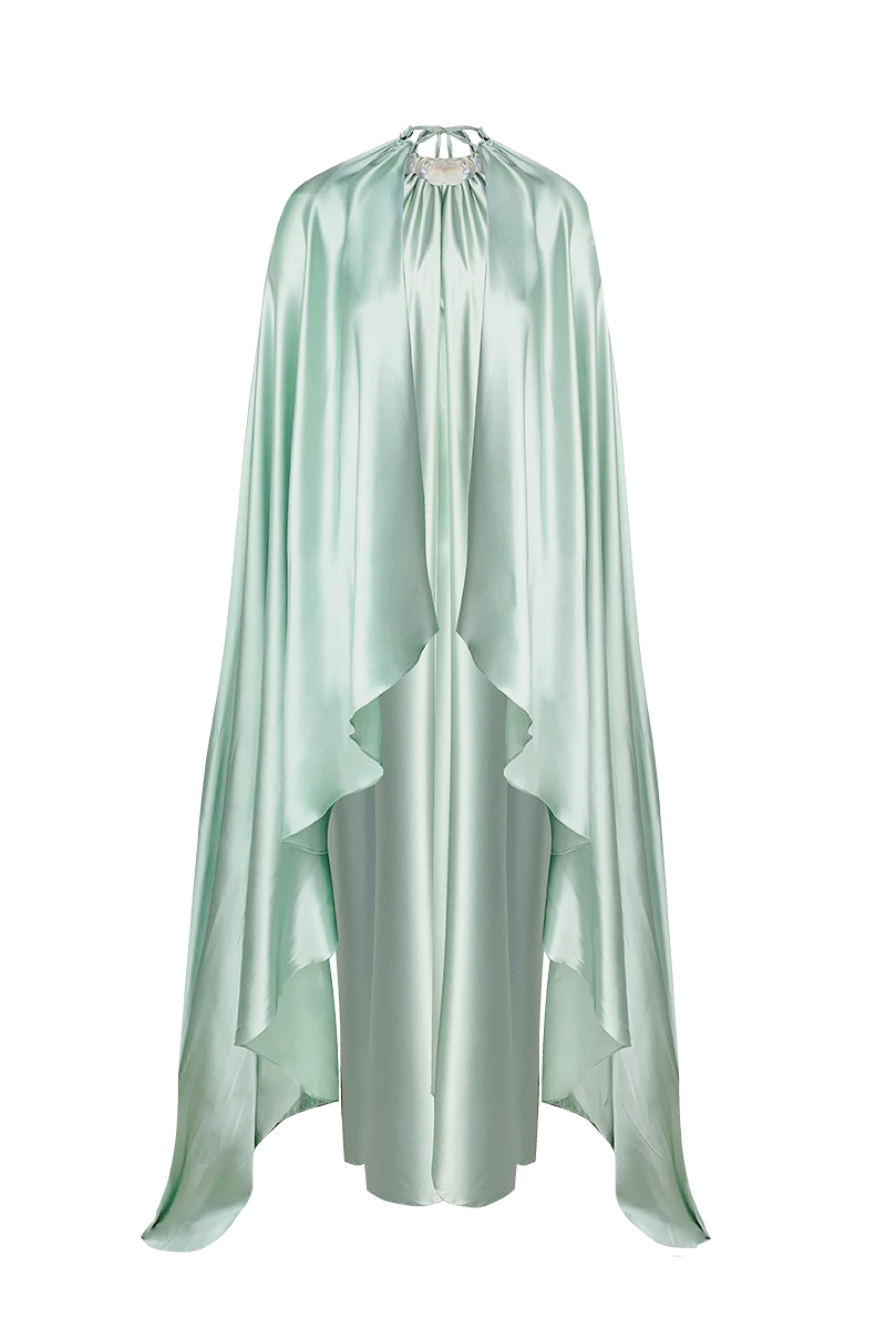 LIMONCILLO LAKE GREEN MAXI DRESS - CULT MIA