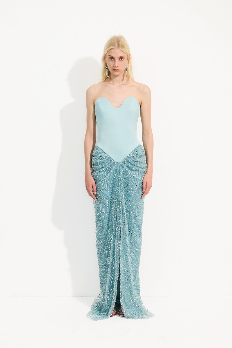 THALASSA MAXI DRESS IN AQUA MINT | CULT MIA | URBAN MUSE THALASSA MAXI DRESS IN AQUA MINT | CULT MIA | URBAN MUSE