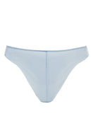 Scarlett Gasque Tallulah Knicker in Ice Melt, soft underwear with delicate lace detailing and a comfortable fit.