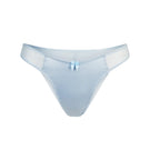 Scarlett Gasque Tallulah Knicker in Ice Melt fabric, front view, showcasing the comfortable underwear with delicate detailing.