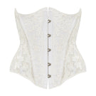 White Scarlett Gasque Velma Waspie top with ghost front design, casual and stylish women's clothing.