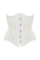 White Scarlett Gasque Velma Waspie top with ghost front design, casual and stylish women's clothing.