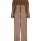 Lorena Saravia Tina Blouse, stylish shirt with a flattering fit, shown from the front in a modern, elegant design.