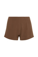 Lorena Saravia TINA shorts in a casual fit, featuring a comfortable waistband and stylish design, front view.