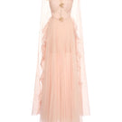 Elegant LUNA gown by JOSÉPHINE featuring flowing fabric and intricate detailing, perfect for formal occasions.