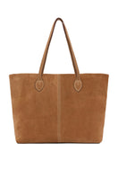 TUSTING Alice tote bag in date suede, shoulder bag with sleek design and soft textured finish, stylish and versatile accessory.