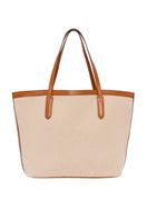 TUSTING COMO TOTE shoulder bag in cream with dual straps, spacious interior, and minimalist design.