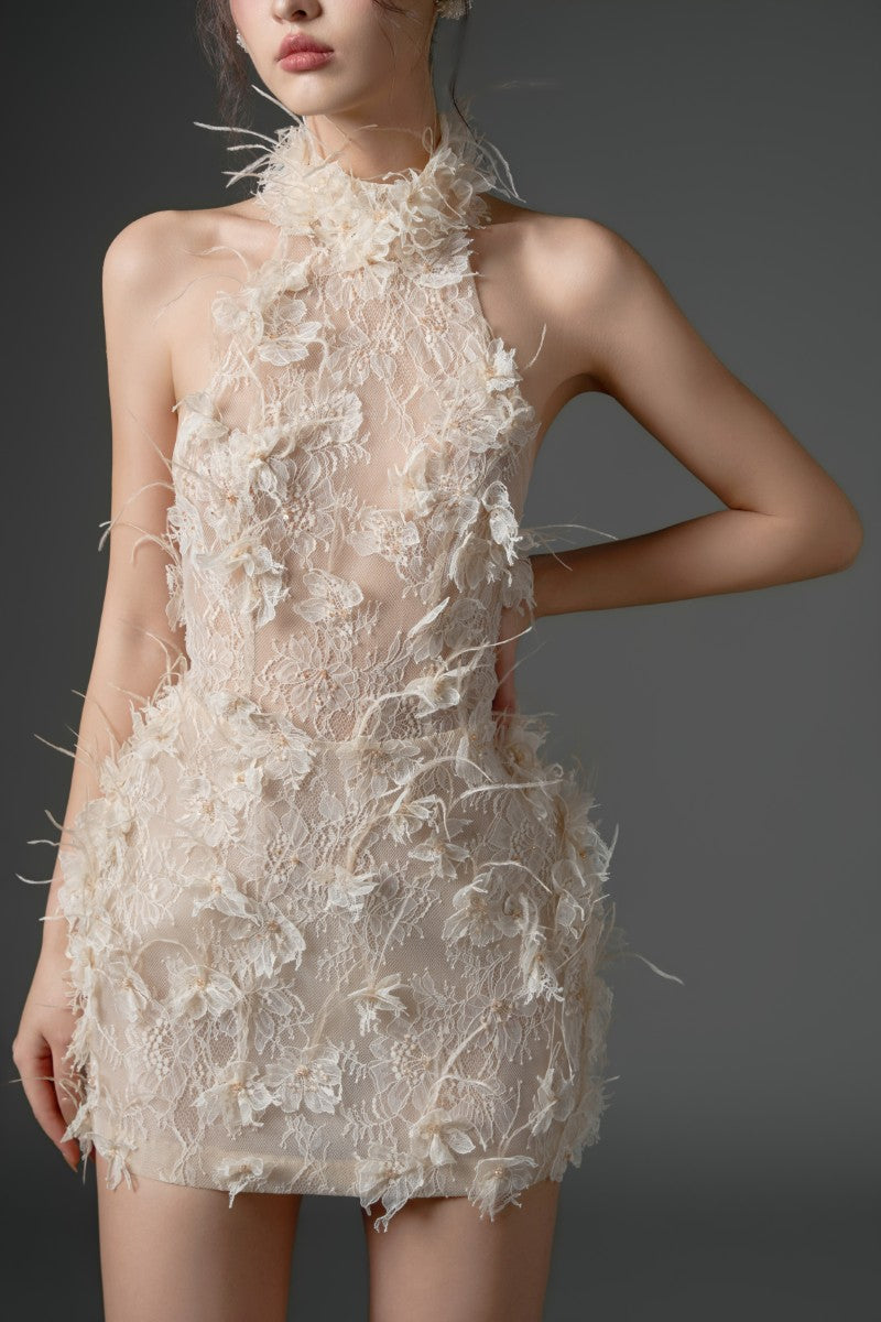 lace accent dress HOT SUMMER DRESS LACE ACCENT ___ Size: S,M,L