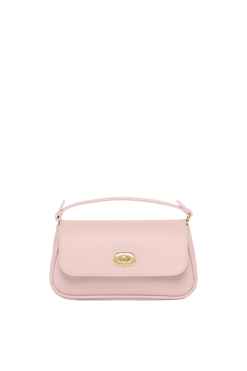 TUSTING Hettie in Blossom clutch bag with floral design, featuring a sleek, compact shape and elegant craftsmanship.