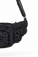 Black Mara Brazil Tulipa Bag shoulder bag with structured design and top handle, stylish for everyday use.