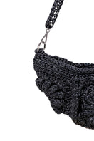 Black Mara Brazil Tulipa Bag shoulder bag with sleek design and top handle, featuring a modern, stylish look.