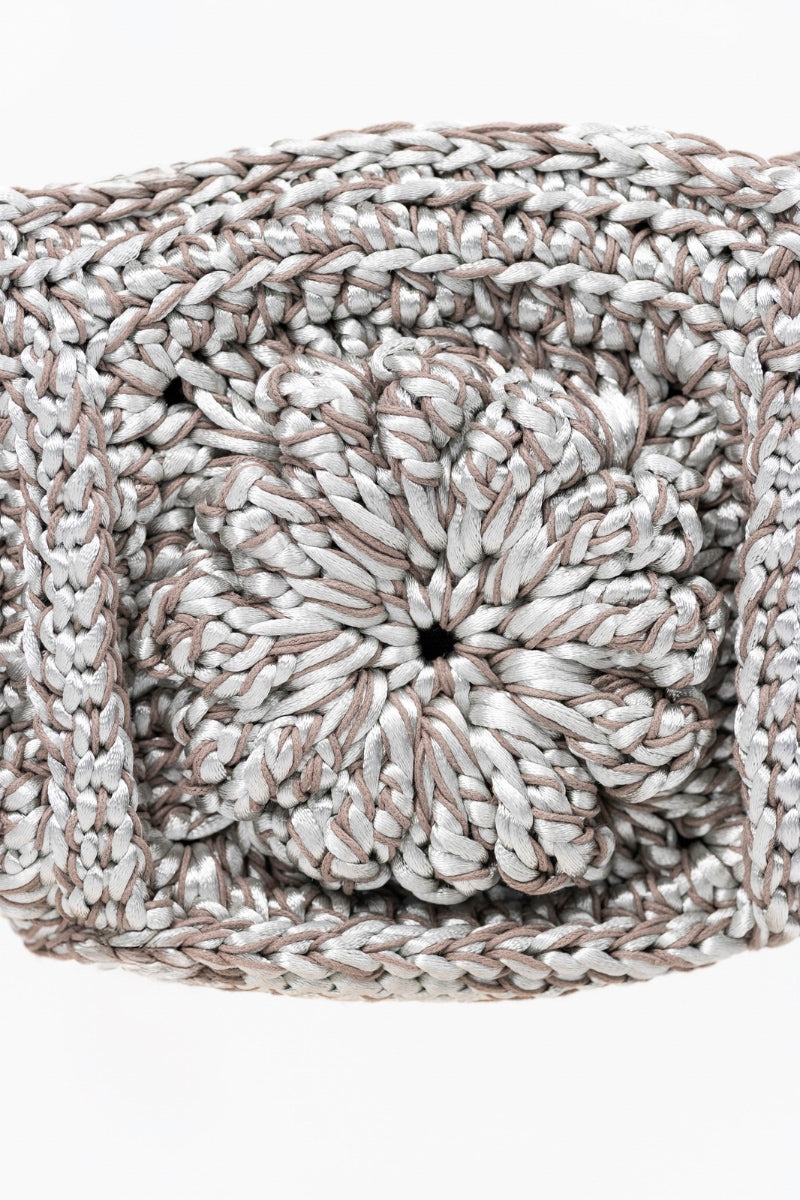TULIPA SILVER BAG - CULT MIA