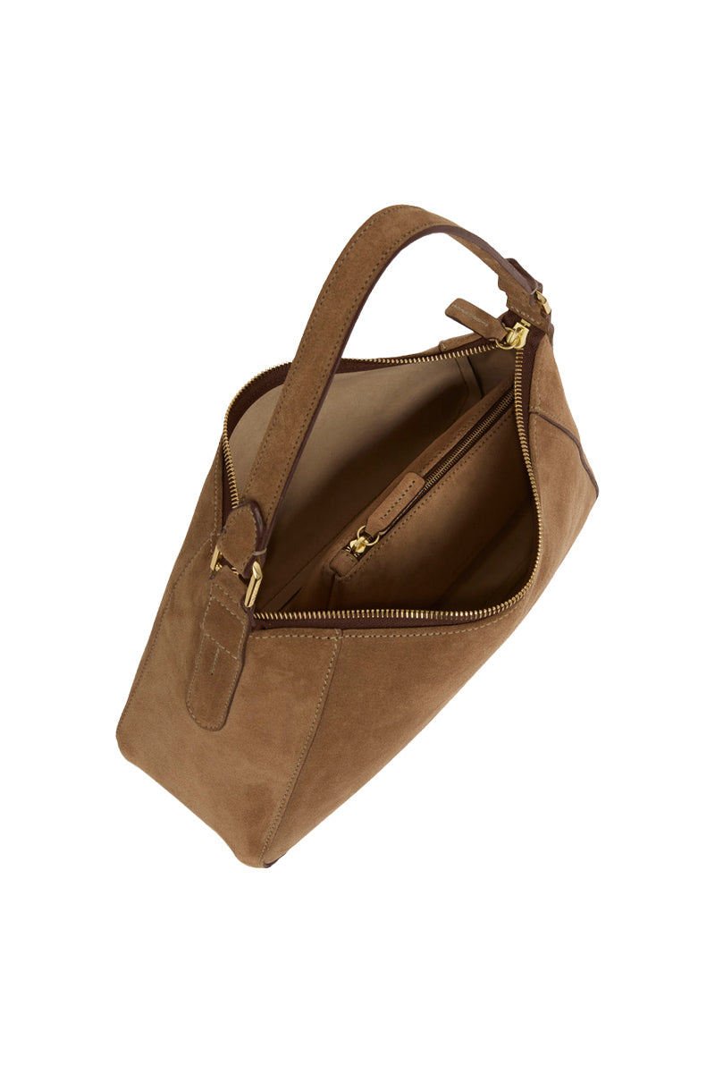 TUSTING Sienna in Date top handle bag with structured design, featuring a sleek silhouette and elegant leather finish.