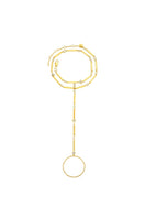 Gold Tania hand chain bracelet by Velvet Desert featuring intricate design and delicate chain details.