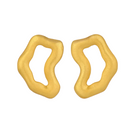 Gold TENA MAXI earrings by Fenomena featuring bold, elegant dangle design for a stylish accessory.