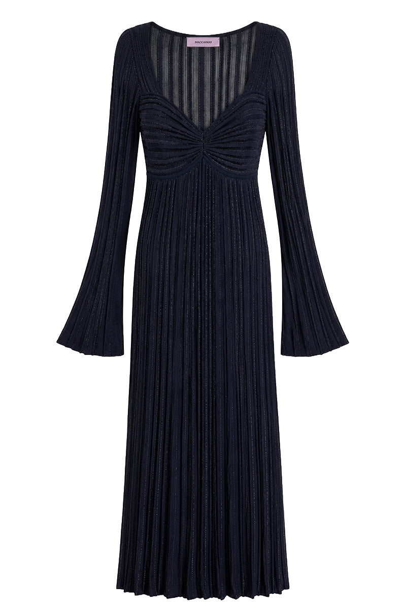 TERRY DRESS IN NAVY
