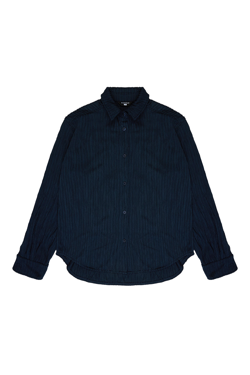 TEXTURED OVERSIZE SHIRT