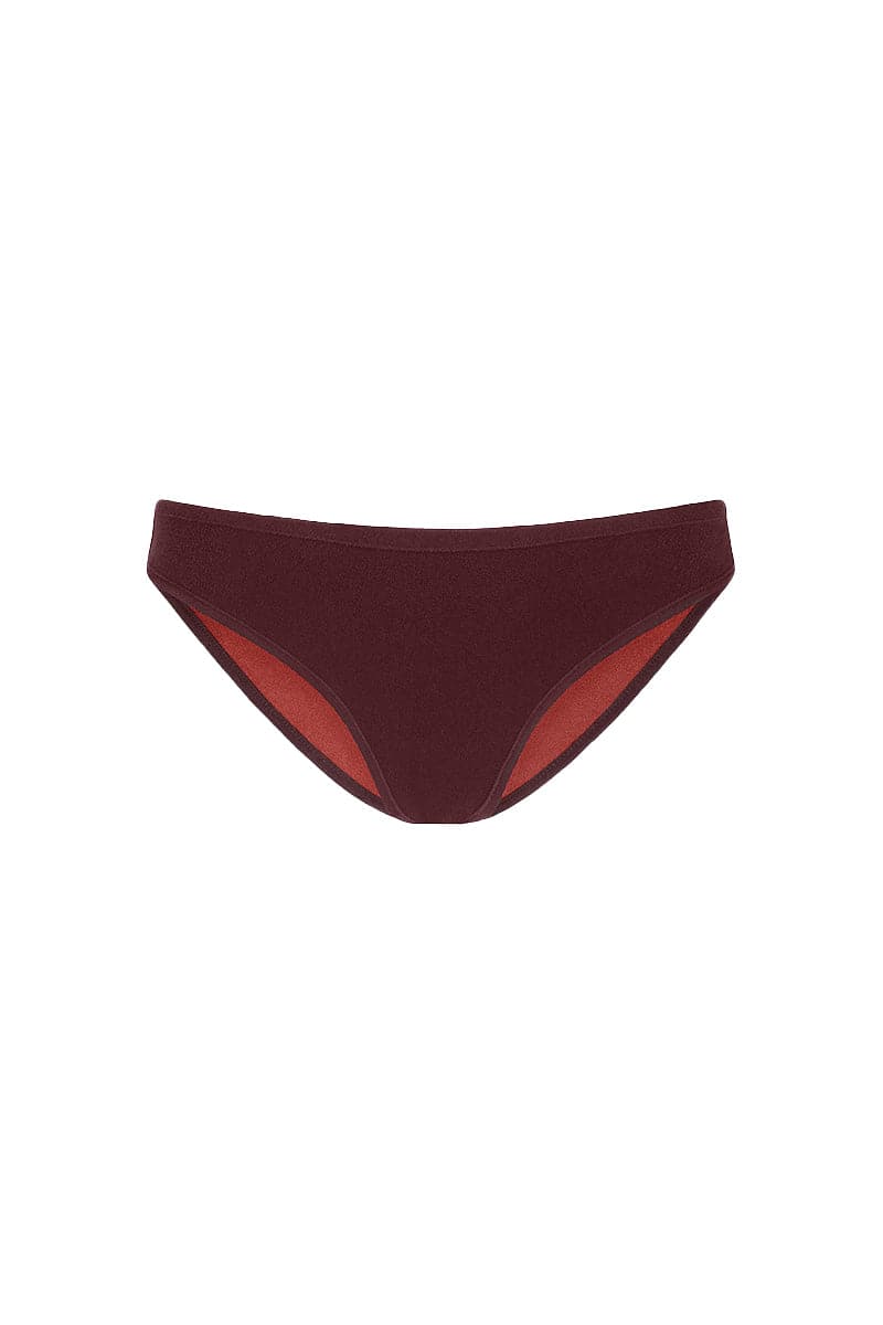 THE COCO TERRY ASYMMETRICAL TOP AND BRIEF REVERSIBLE BIKINI - CULT MIA