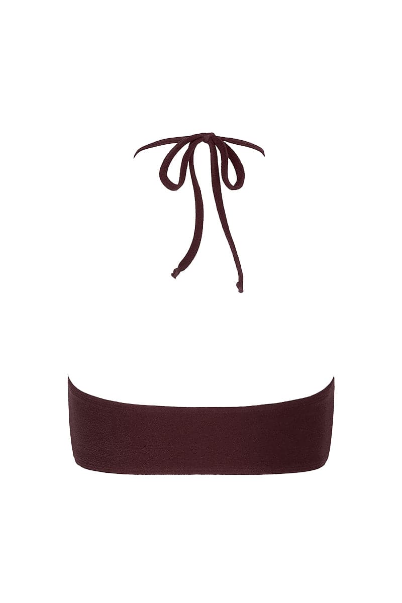 THE COCO TERRY STRAPLESS TOP AND BRIEF REVERSIBLE BIKINI - CULT MIA