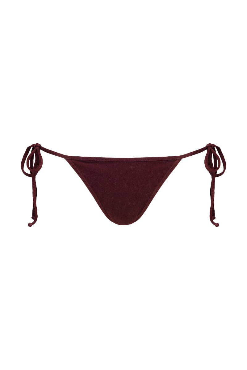 THE COCO TERRY STRAPLESS TOP AND BRIEF REVERSIBLE BIKINI - CULT MIA