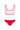 THE RED TERRY ATHLETIC TOP AND BRIEF REVERSIBLE BIKINI - CULT MIA