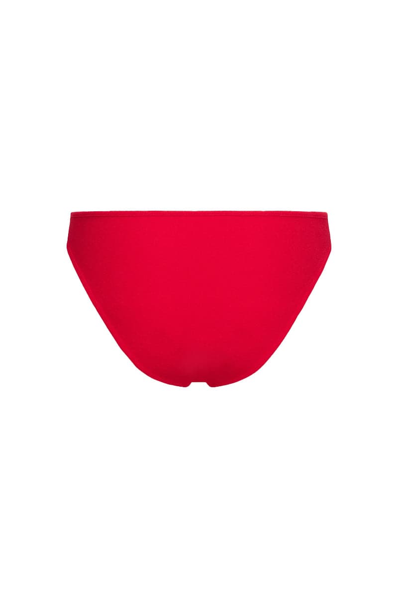 THE RED TERRY ATHLETIC TOP AND BRIEF REVERSIBLE BIKINI - CULT MIA