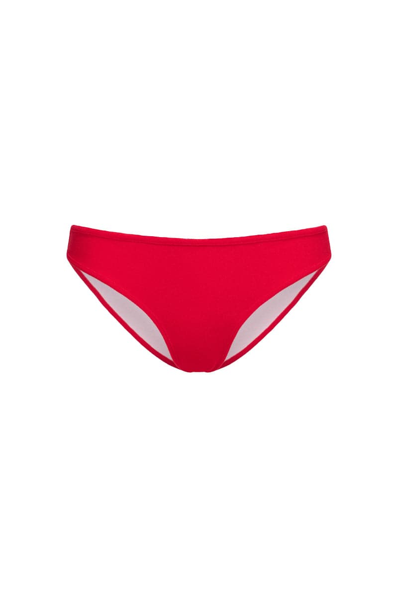 THE RED TERRY ATHLETIC TOP AND BRIEF REVERSIBLE BIKINI - CULT MIA