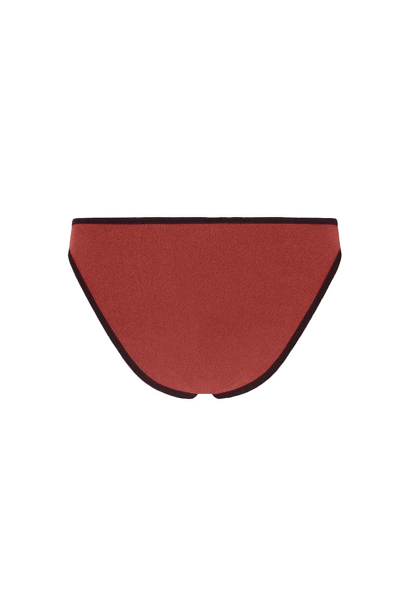 THE COCO TERRY ASYMMETRICAL TOP AND BRIEF REVERSIBLE BIKINI - CULT MIA