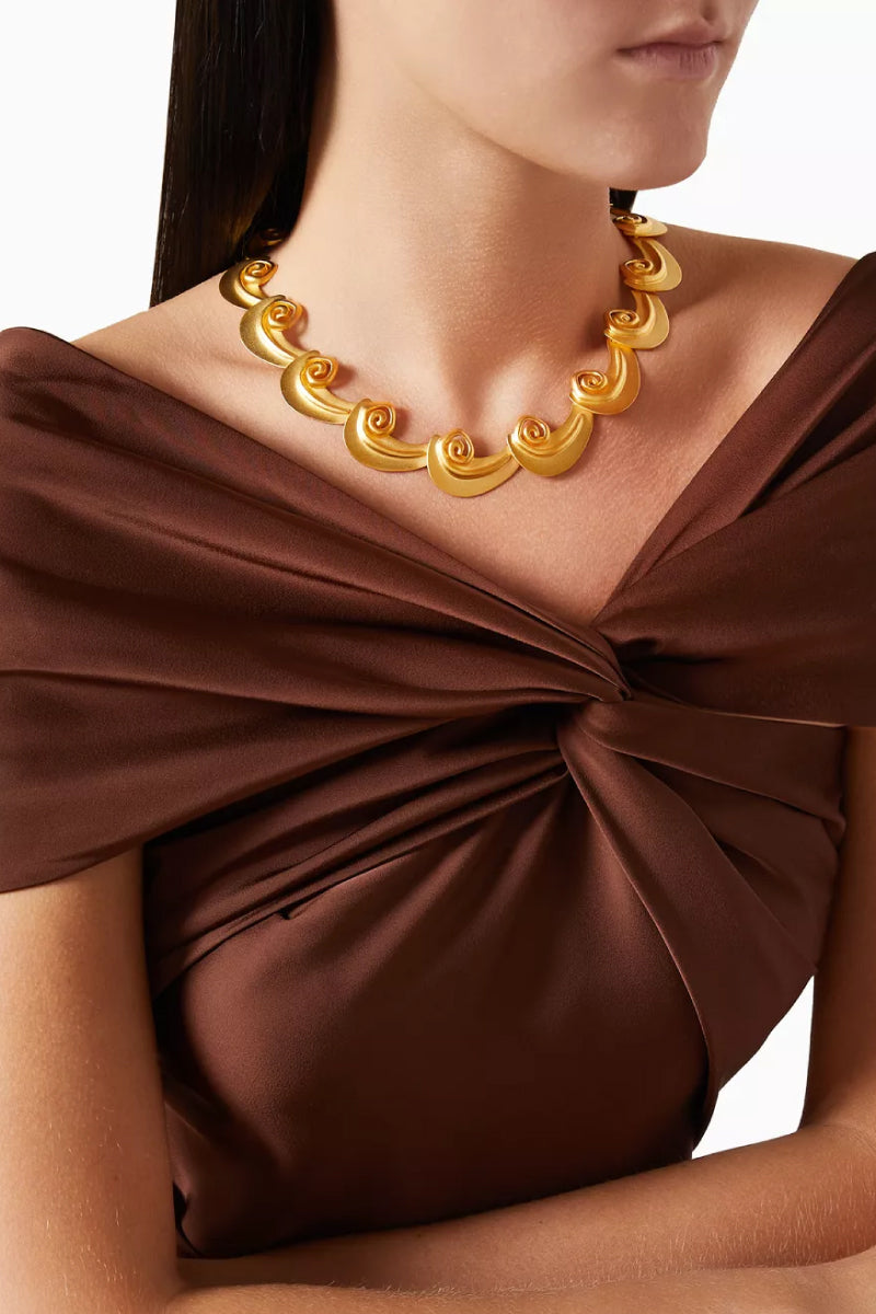 THEA GOLD NECKLACE - CULT MIA