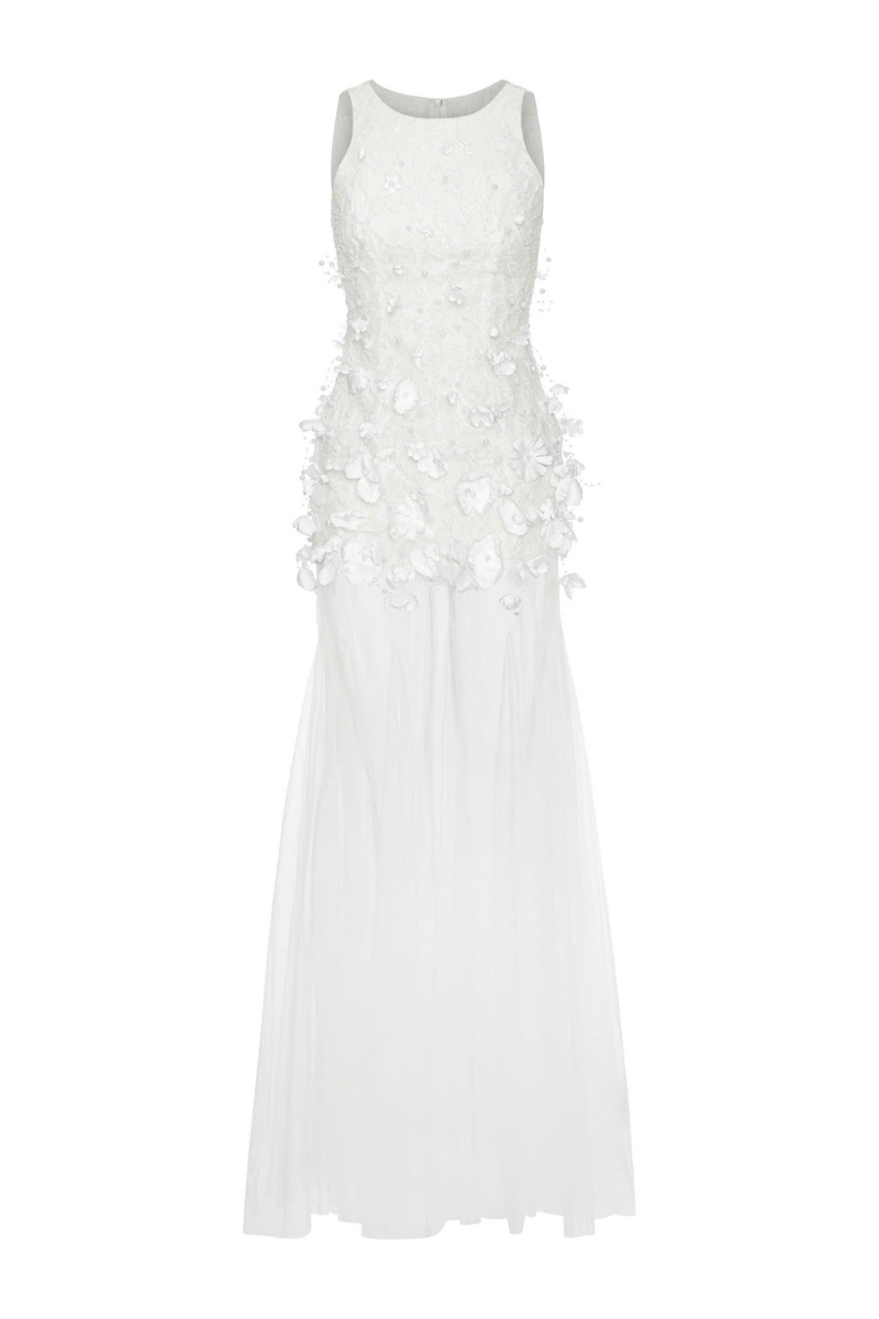Arti Apparel Flarin Maxi Dress featuring a flowing fabric and elegant design, perfect for casual or formal occasions.