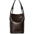 ISIDORA MALVA Tierralta Tote shoulder bag with crocodile print, featuring a stylish and textured design for everyday use.