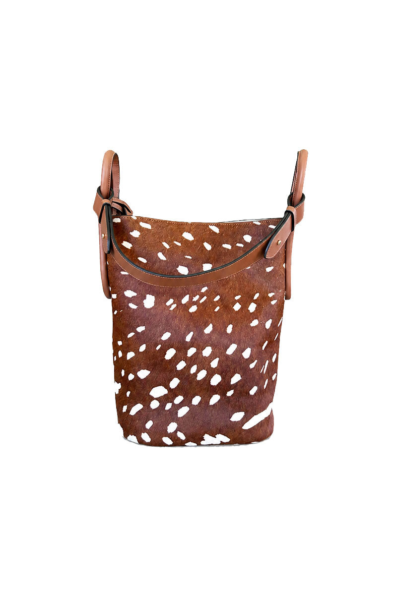 ISIDORA MALVA Tierralta Tote Bambi shoulder bag with woven design and leather handles, casual style for everyday use