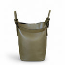 ISIDORA MALVA TierraLTA tote shoulder bag in moss green with sturdy handles and spacious interior, stylish and versatile for daily use.