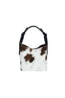 ISIDORA MALVA Tierranueva tote shoulder bag in rich cowhide leather with sturdy handles and spacious interior.