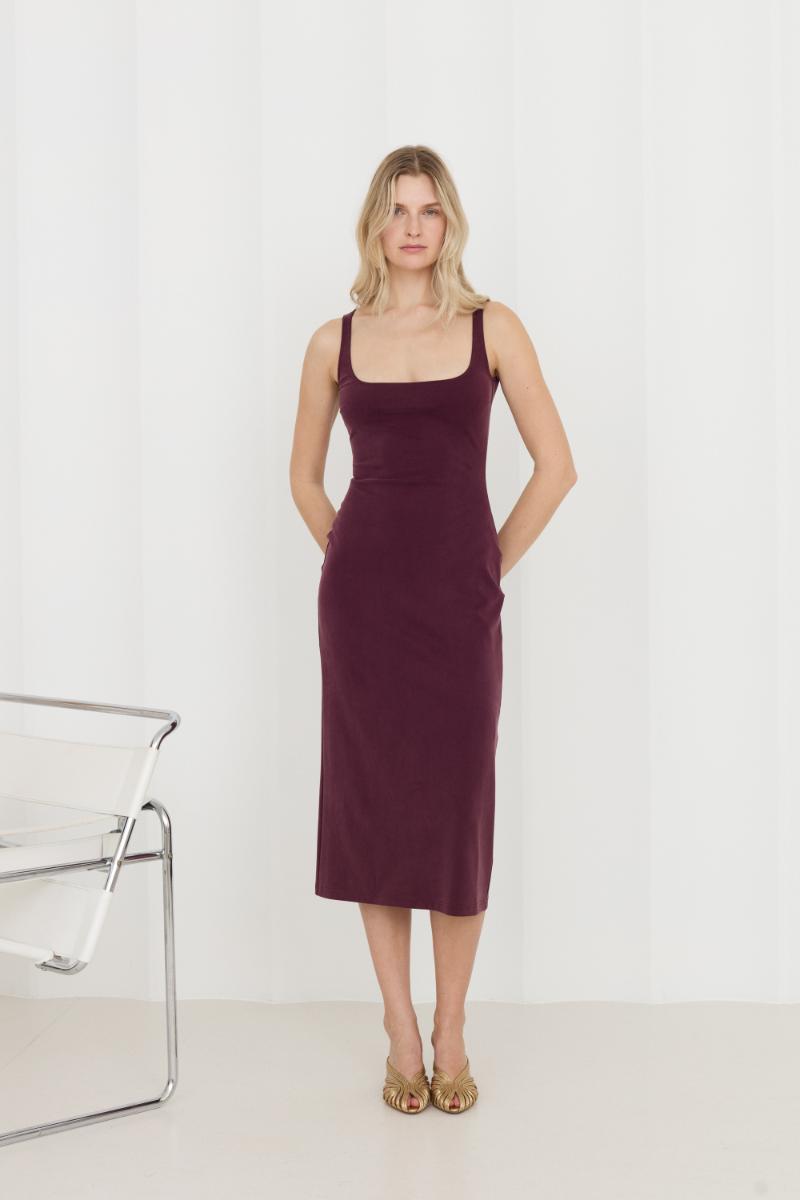 UNDRESS OLIVIA GRAPE PURPLE MIDI BODYCON DRESS | Cult Mia UNDRESS OLIVIA GRAPE PURPLE MIDI BODYCON DRESS | Cult Mia