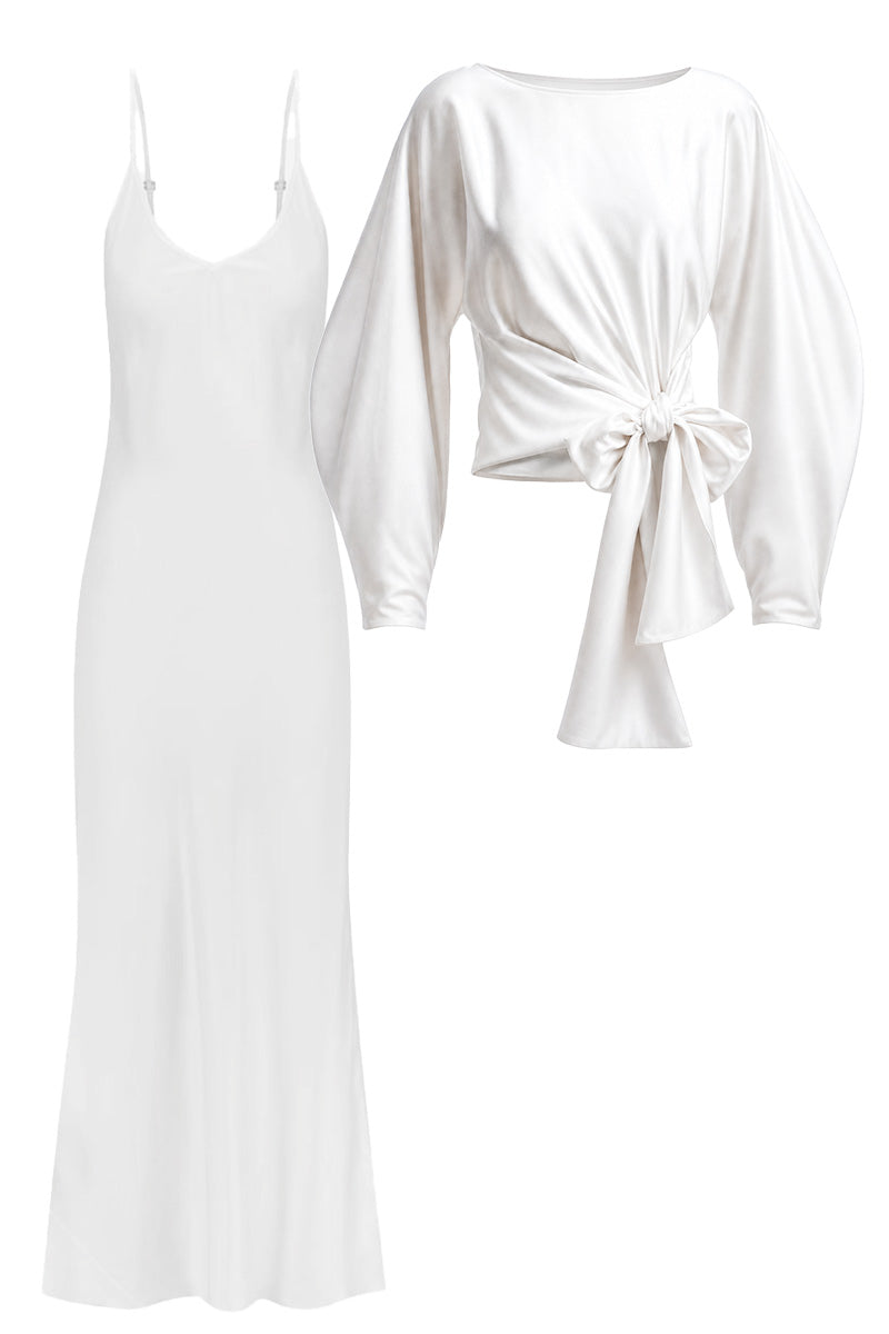ROOHI TOP AND MASTANI MAXI SLIP SET