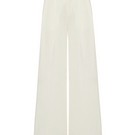 Labeca GALIA Ecru Linen Pants showing lightweight, relaxed fit linen trousers with a natural ecru color and tailored design.