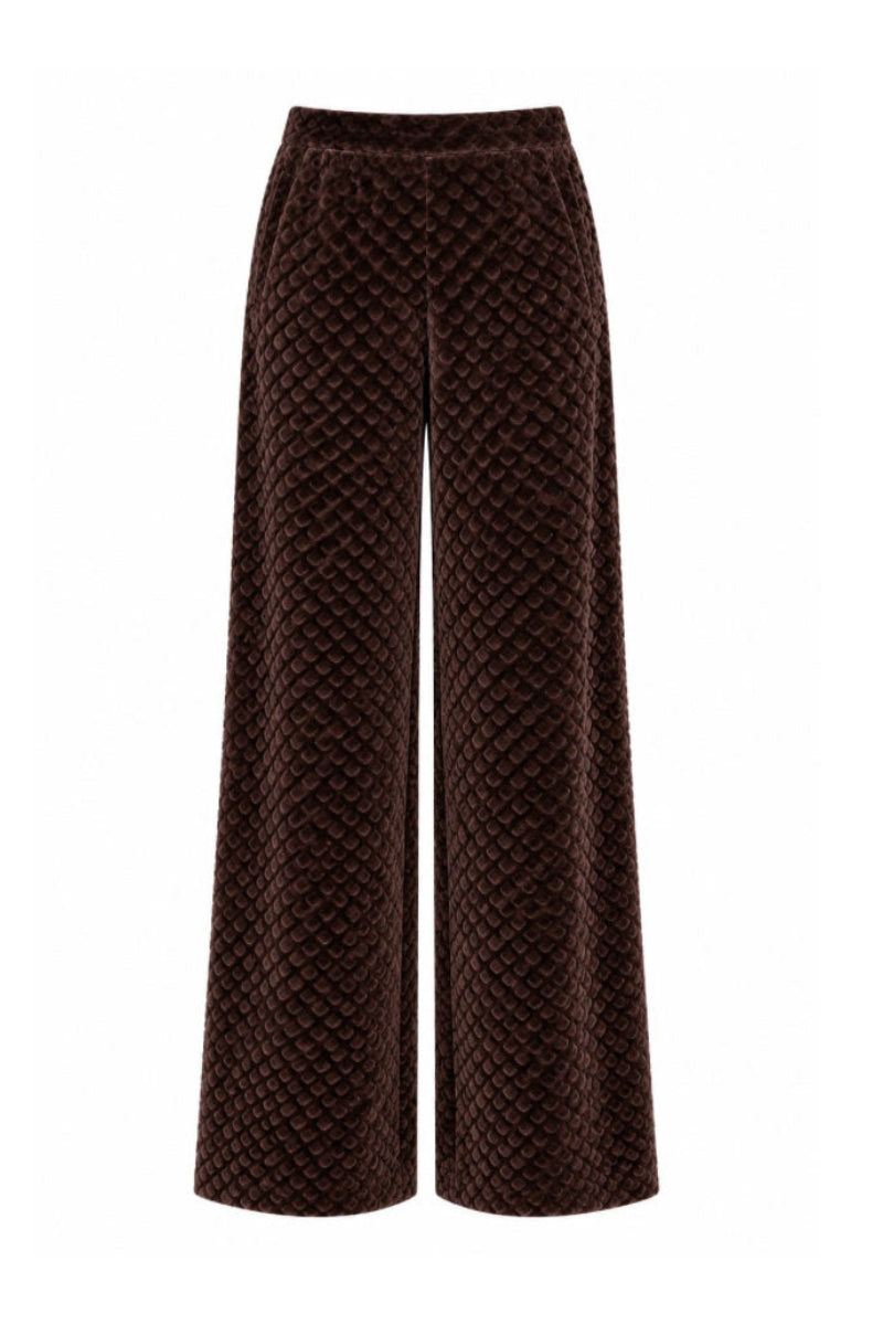 Raishma Alister Gold Loungewear Trouser with an untitled design, featuring a stylish and comfortable fit for casual wear.