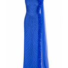 Raishma Camille cobalt gown featuring elegant fabric, fitted silhouette, and detailed design perfect for formal occasions.