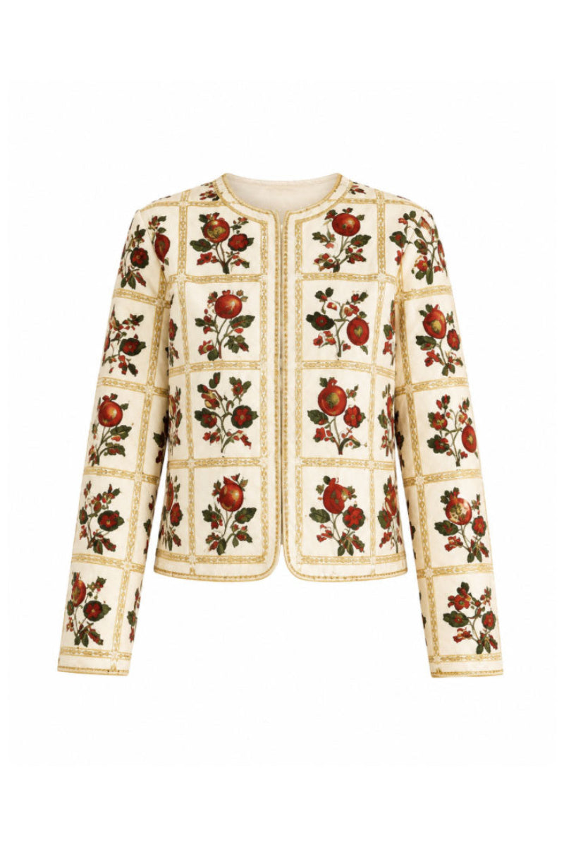 Raishma DEMI jacket, stylish women's jacket with a modern design, shown in the image with a sleek, tailored fit.