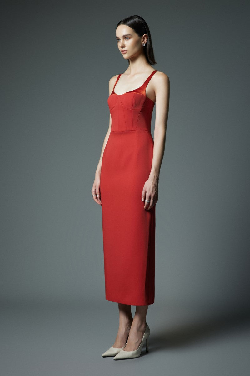 SEVILLA DRESS IN RED - CULT MIA
