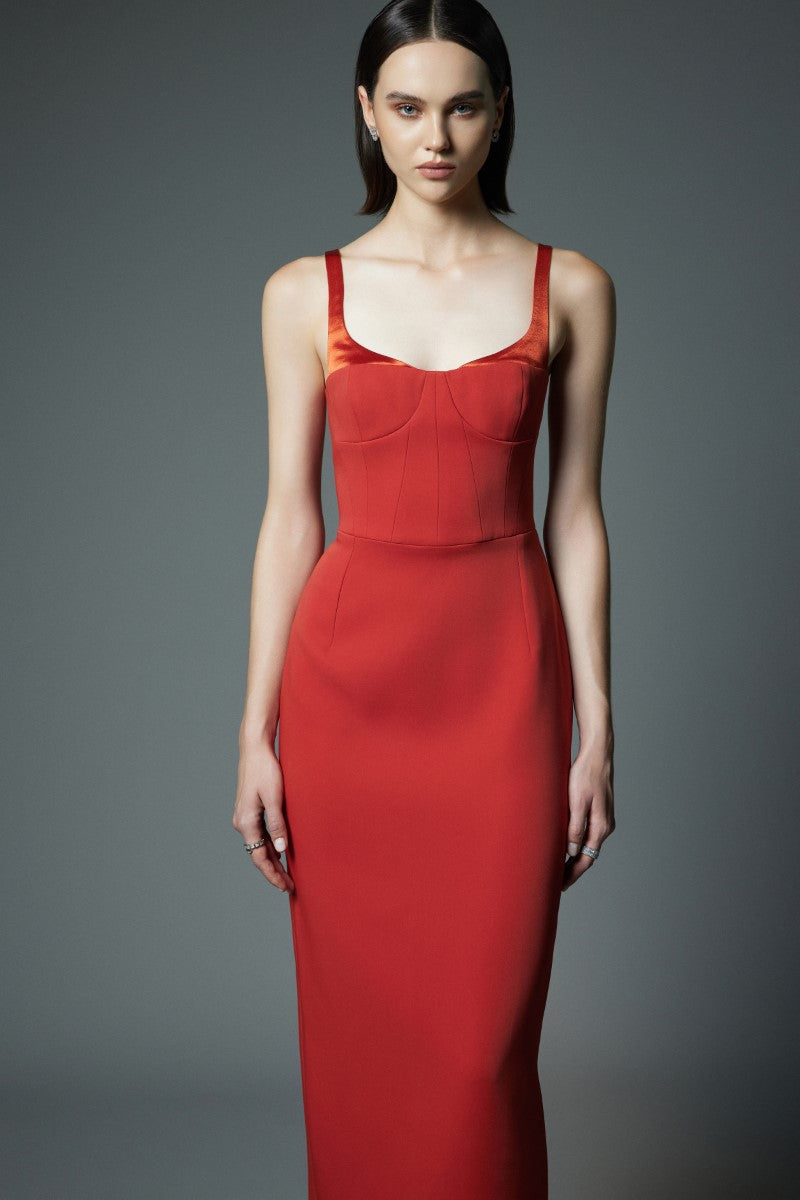 SEVILLA DRESS IN RED - CULT MIA