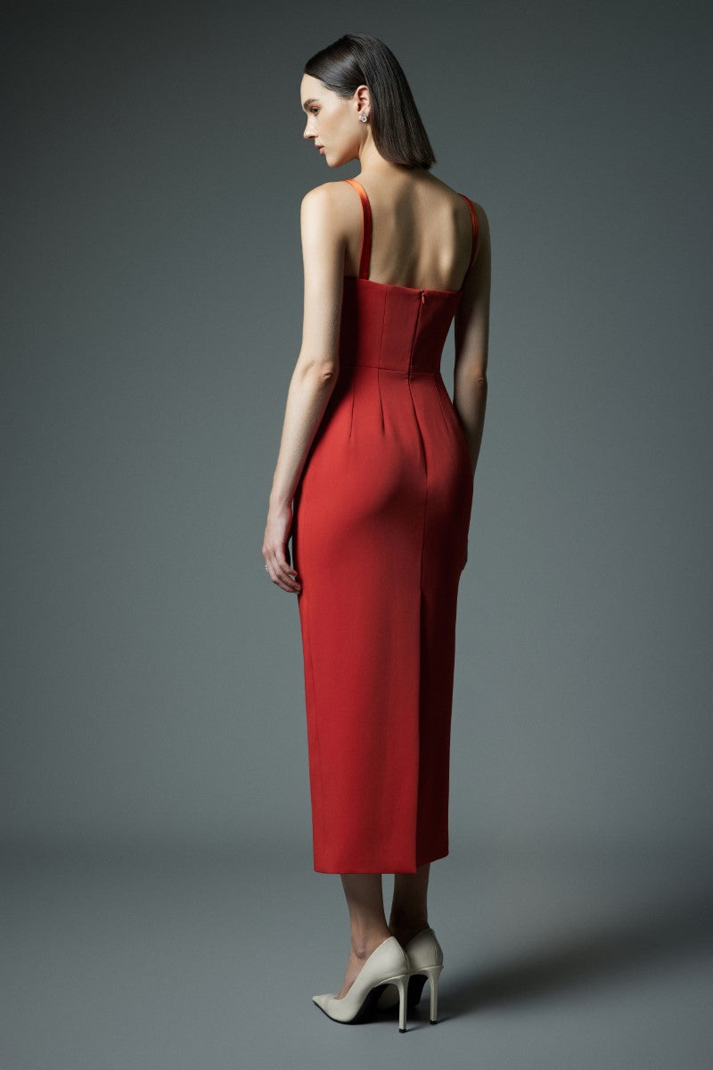 SEVILLA DRESS IN RED - CULT MIA