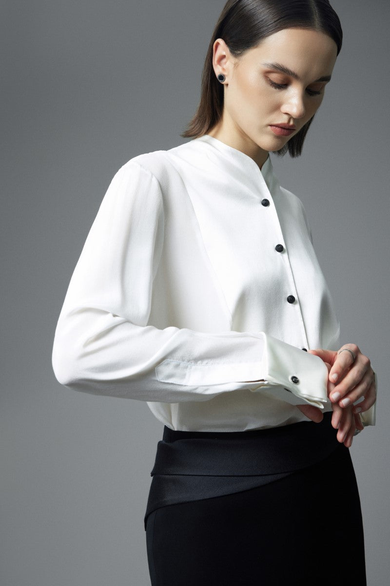TOLEDO SHIRT IN WHITE - CULT MIA