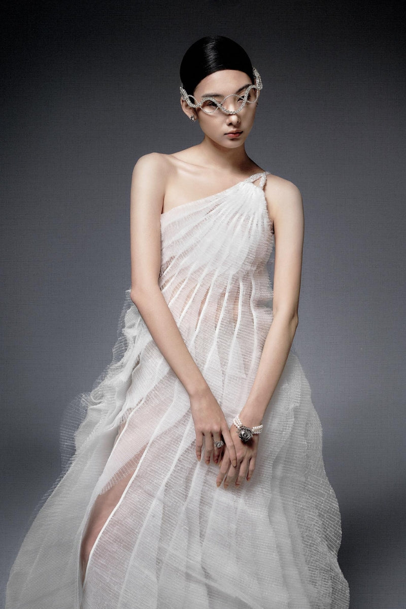 Phan Huy Pleated Chiffon Maxi Dress | Cult Mia Phan Huy Pleated Chiffon Maxi Dress | Cult Mia
