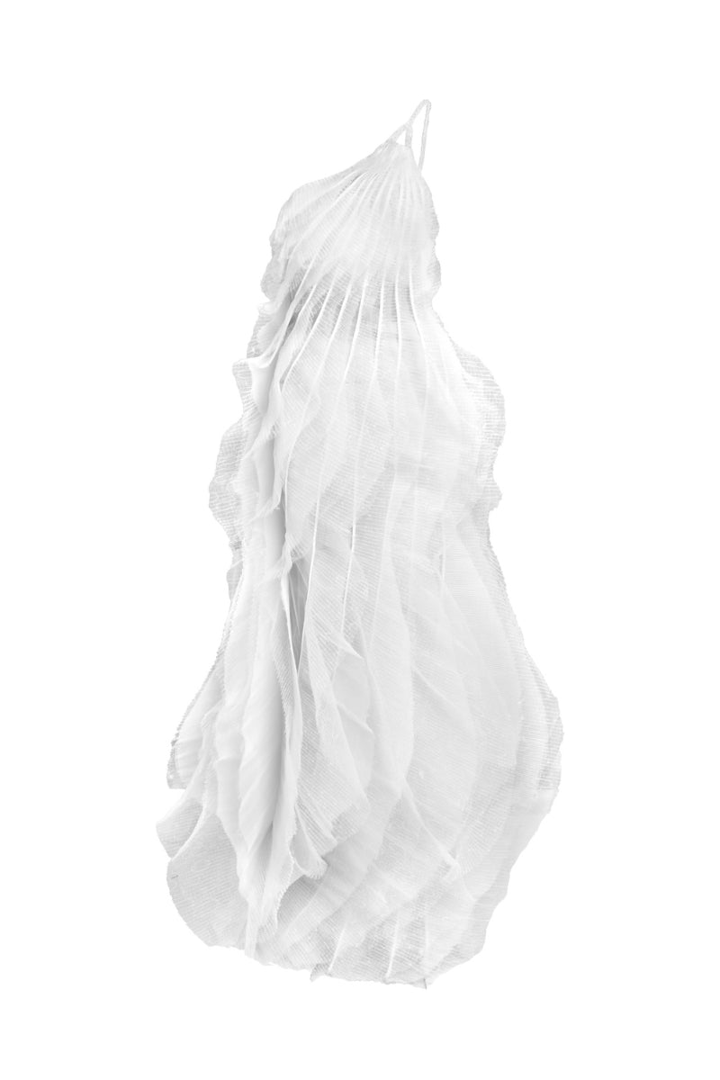 PLEATED CHIFFON MAXI DRESS - CULT MIA