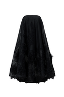 CEM embellishment straight across neck tulle mini dress with elegant design and delicate fabric, perfect for stylish occasions.