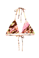 Pink ZUSI bikini top by Onalaja featuring a stylish, supportive design perfect for beachwear and swimwear occasions.